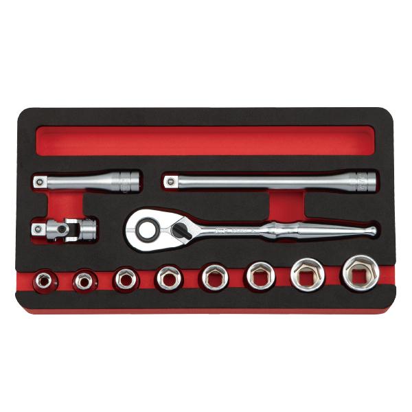 KTC KTC TB312A 9.5sq.ソケットレンチセット 12点セット 六角ソケット
