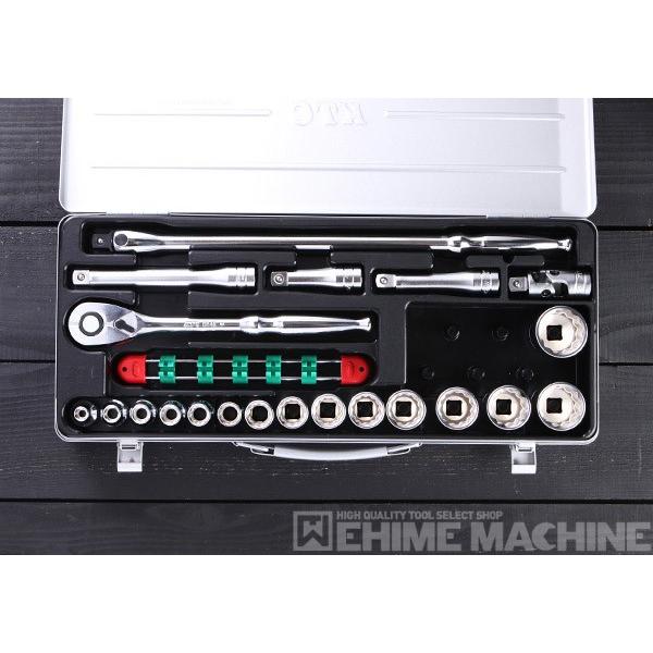 【新品未使用】KTC 19.0sq.ソケットレンチセット TB610B 19.0sq.ソケットレンチセット[19点] | KTCツールオフィシャル