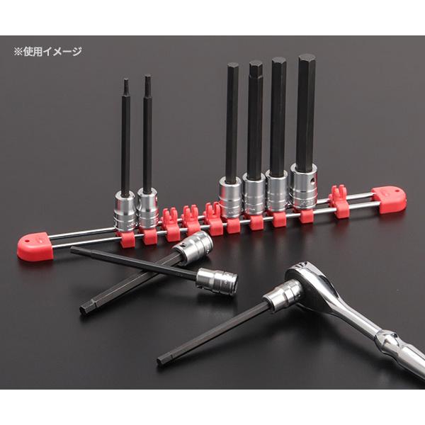 KTC KTC 9.5sq. ロングヘキサゴンビットソケットセット [9コ組