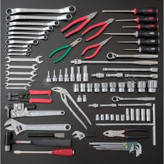 工具セット / TONE TONE（トネ） [メーカー直送品] 整備用工具セット ツールキャビネット