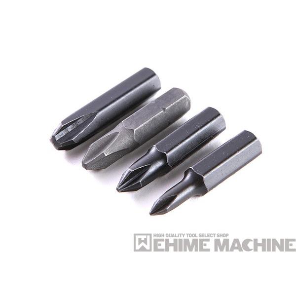 KTC 差し替えドライバー用クロスビットセット 4点 (TD4P) 京都機械工具
