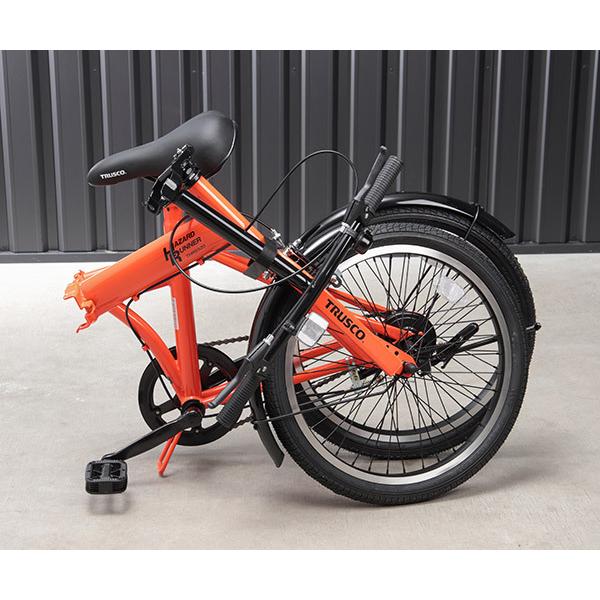 オレンジ 折りたたみ自転車 トラスコ　& 自転車カバー オレンジ 折りたたみ自転車 トラスコ & 自転車カバー オレンジ