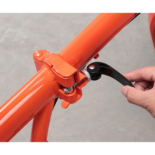 TRUSCO中山 TRUSCO 災害時用ノーパンク自転車 空気入れ不要