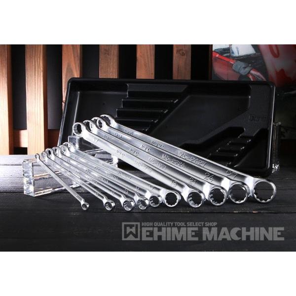 KTC メガネレンチセット (10本組) 5.5〜27mm (TM510) 京都機械工具