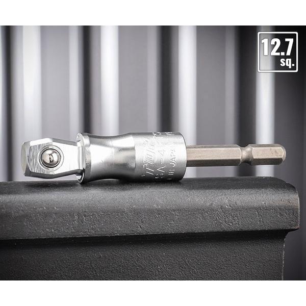TOP（トップ） TOP 12.7sq.電動ドリル用強軸フレックスソケット