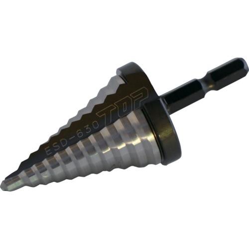 TOP 電動ドリル用ステップドリル 11段 6〜30mm ESD-630 トップ工業