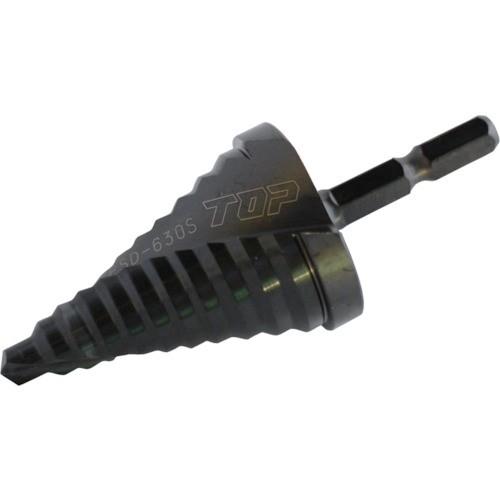 TOP 電動ドリル用六角シャンクスパイラルステップドリル ESD-630S 