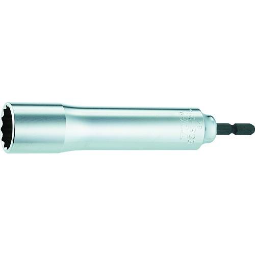 トップ (TOP) 電動ドリル用 12角ソケットロングタイプ 対辺21 12角仕様 ダブルナット脱着可能 ESS-21L TOP 電動ドリル用12角ソケットロングタイプ 21mm ESS-21L トップ工業