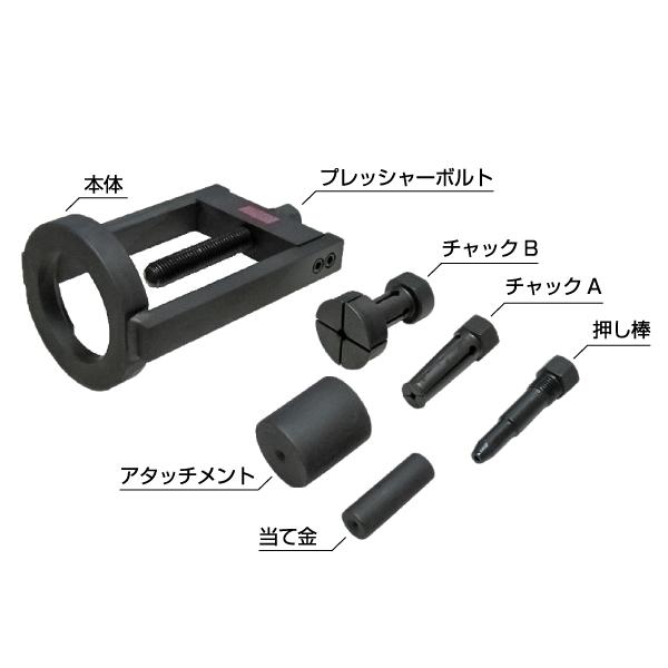 HASCO ハスコー ラバーブッシュツール（エルフ専用） TR-417