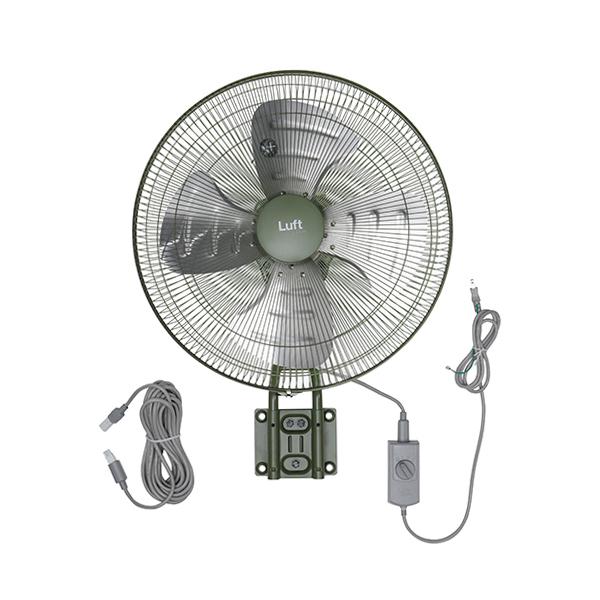 トラスコ中山 全閉式工場扇ルフトハーフェン壁掛タイプ アルミハネ OD色 TFLHA-45W-OD(7630123) TRUSCO中山 TRUSCO 全閉式工場扇 ルフトハーフェン壁掛タイプ 高耐久