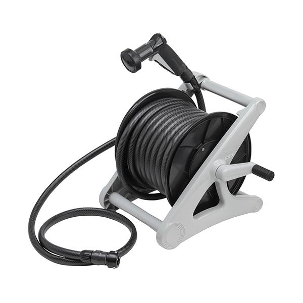 流行のアイテム Trusco ホースリール 大流量ホースリール ホース全長m Thr x 適合ホース内径 外径 15 mm トラスコ Wantannas Go Id