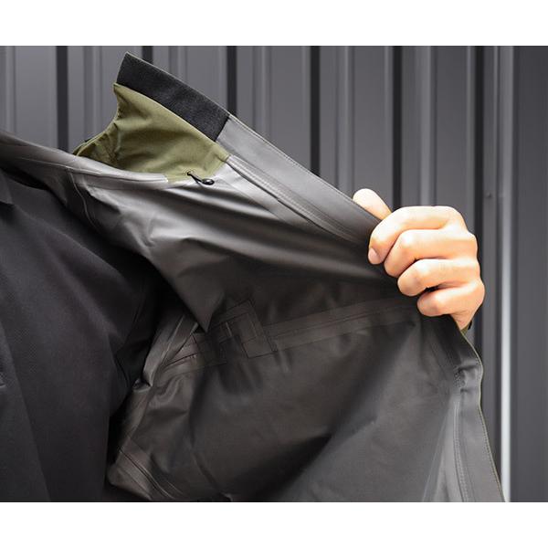 TRUSCO中山 TRUSCO ゴアテックスワークレインウェア カーキ L GXPWLOD