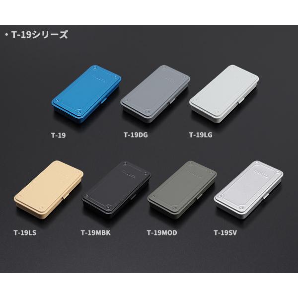 TRUSCO中山 TRUSCO トランク型工具箱 203X109X35 陸上自衛隊OD T19MOD