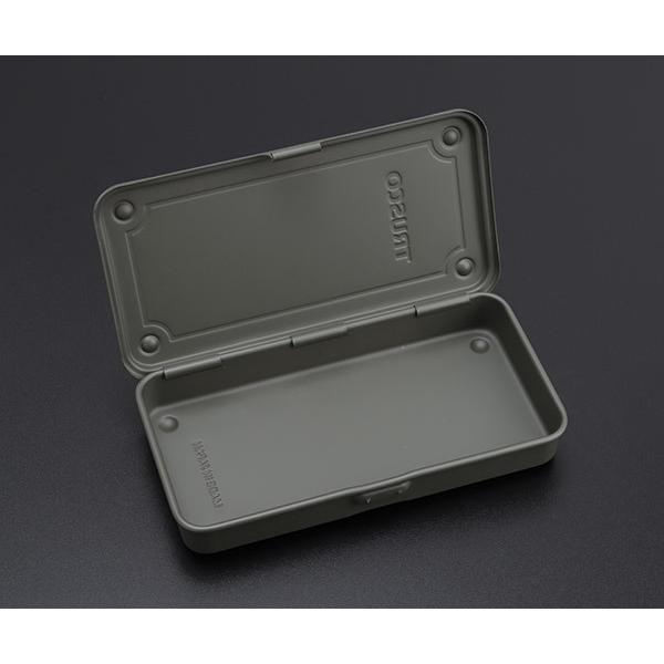 TRUSCO中山 TRUSCO トランク型工具箱 203X109X35 陸上自衛隊OD T19MOD