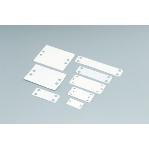 TRUSCO中山 TRUSCO マーカープレート縦19.1mmX横38.5mm (100枚入