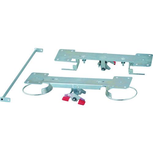 TRUSCO グランカート用リング式 自在2輪固定2輪ストッパー TP900JRKS4 トラスコ