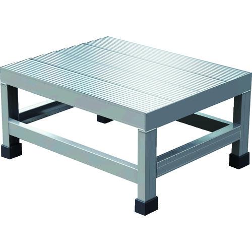 TRUSCO アルミ製溶接一体構造型作業台 一段(完成品) W500×D400×H250 WTDB5425 トラスコ