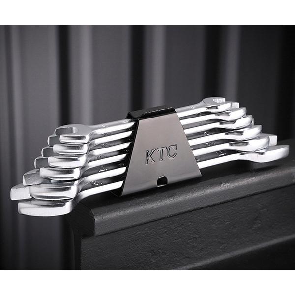 KTC スパナセット (6本組) 8〜19mm (TS206) 京都機械工具