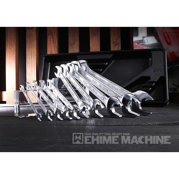 KTC スパナセット (10本組) 5.5〜27mm (TS210) 京都機械工具