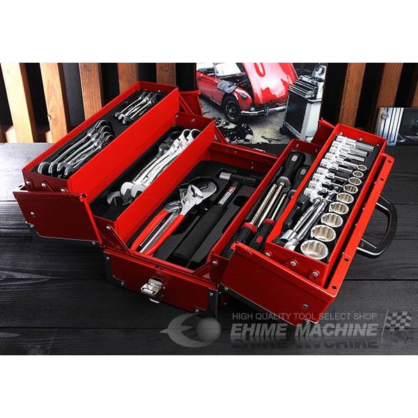 [メーカー直送品] TONE ツールセット 差込角12.7mm 52点セット (TSH430)(4953488277173) トネ