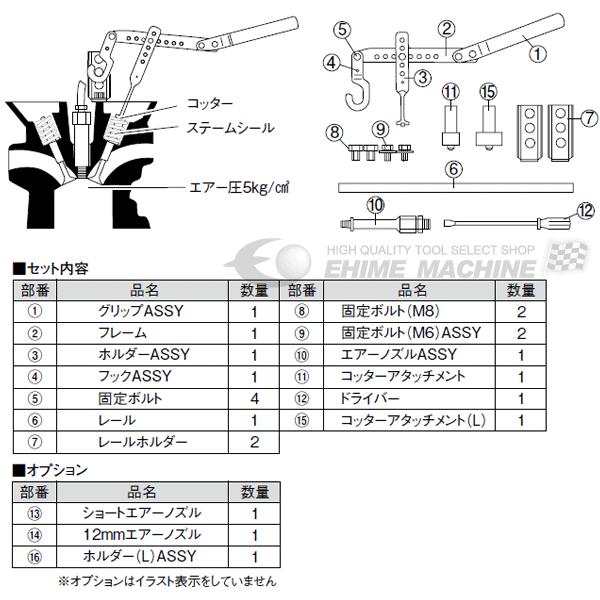 KOTO 江東産業 バルブスプリングリフター VS-380 : エヒメマシン Yahoo 