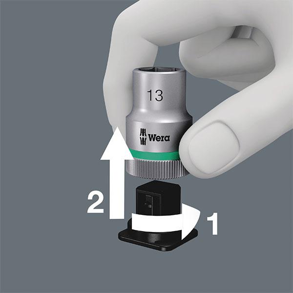 Wera（ヴェラ） 日本正規品 ソケット&ビットセット 3/8SQ 13点入