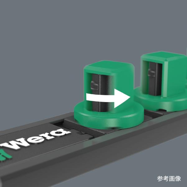 【新着商品】WERA ヴェラ 差込角3/8SQ 収納レール付き 9点組ソケットレ Wera（ヴェラ） 日本正規品 Wera 005451 9607 3/8インパクトソケット