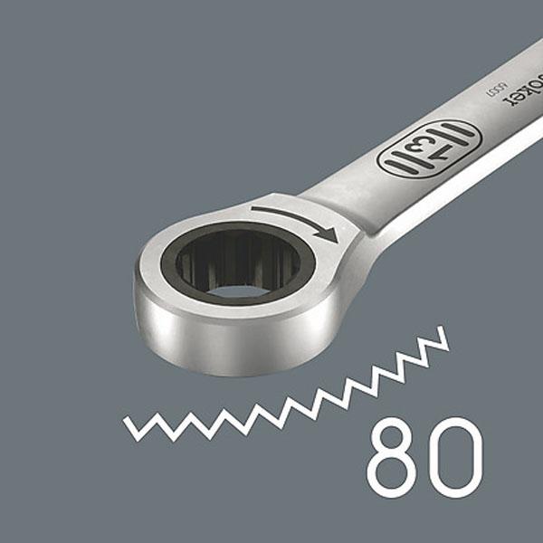 Wera（ヴェラ） 日本正規品 8mm コンビネーションラチェットレンチ