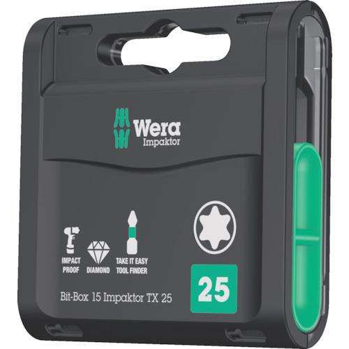 Wera（ヴェラ） 日本正規品 インパクトトルクスビットセット TX20 15本
