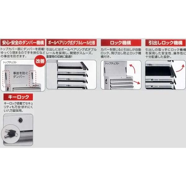TONE（トネ） [メーカー直送品] トップチェスト レッド (WS114R