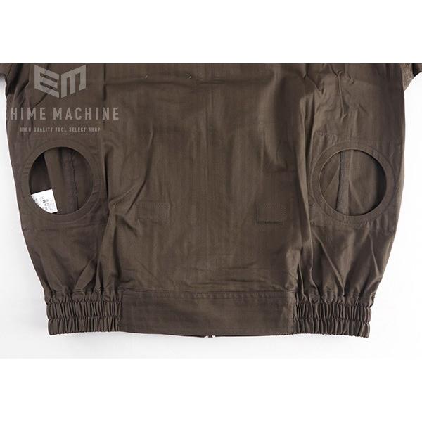 ジーベック（XEBEC） 空調服 綿薄手現場服ヘリンボン LL XE98002-62