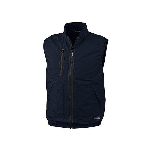 ジーベック 空調服 XE98019-19-L ベストタイプ 綿100％ ディープ