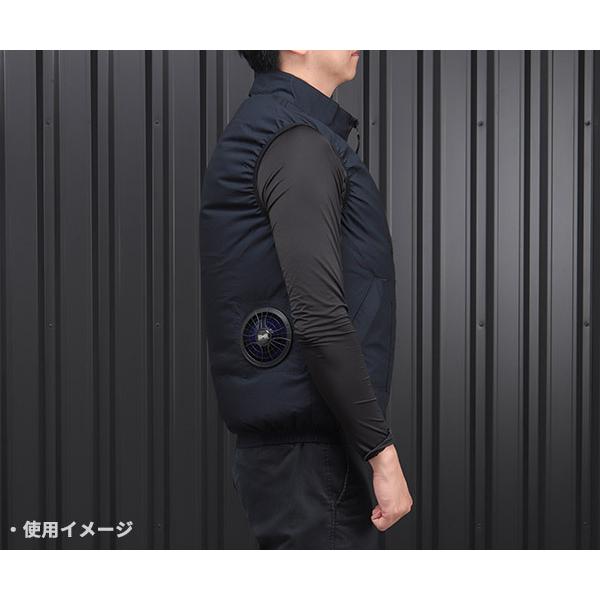 ジーベック（XEBEC） 空調服 XE98019-19-L ベストタイプ 綿100