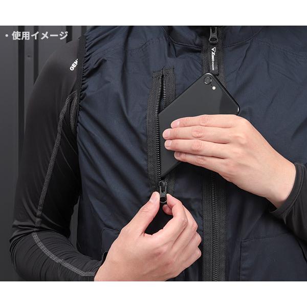 ジーベック（XEBEC） XE98019-19-LL 空調服 ベストタイプ 綿100