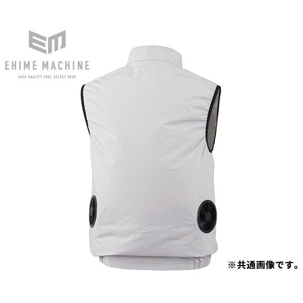 XEBEC 空調服 XE98019 ベスト Mサイズ シルバーグレーセット ジーベック（XEBEC） 空調服 XE98019-22-L ベストタイプ 綿100