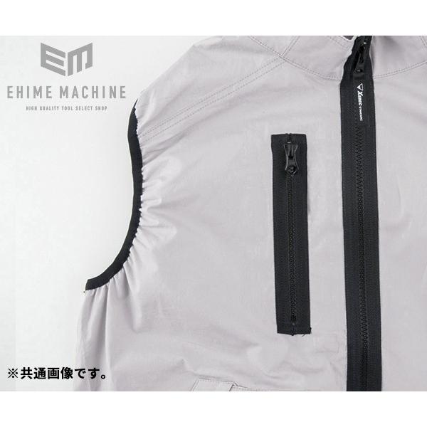 ジーベック（XEBEC） 空調服 XE98019-22-L ベストタイプ 綿100