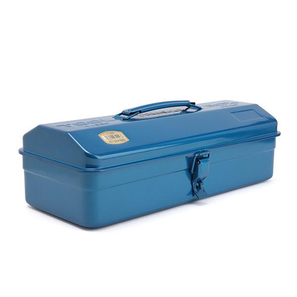 TRUSCO中山 TRUSCO Y-350-B 山型工具箱 ブルー 青 373×164×124mm