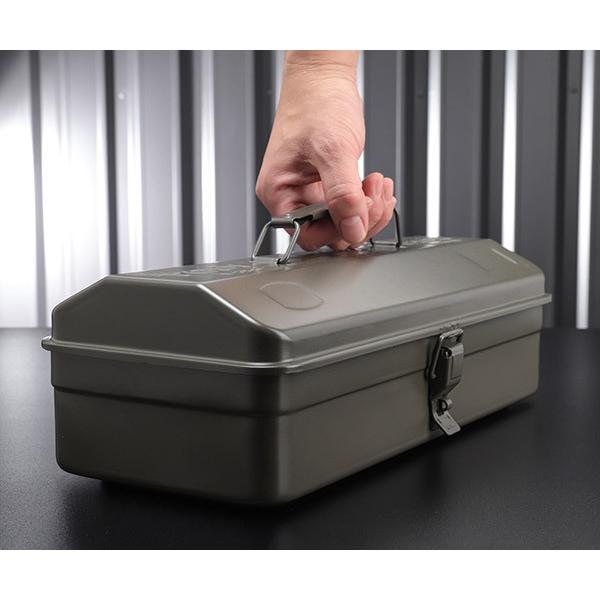 TRUSCO中山 TRUSCO Y-350-OD 山型工具箱 オリーブドラブ OD 373×164