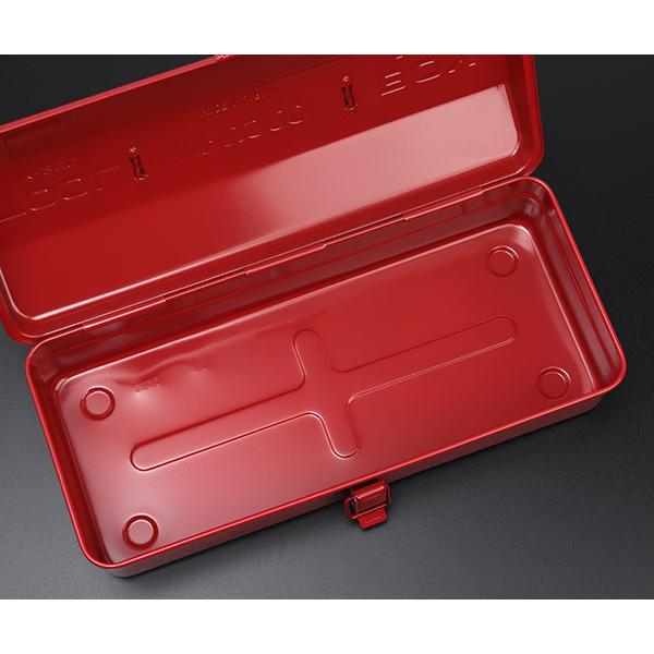 TRUSCO中山 TRUSCO Y-350-R 山型工具箱 レッド 赤 373×164×124mm