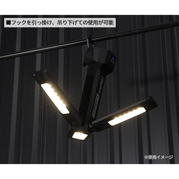 カワシマ盛工 自在3灯式LEDライト ギドライト ZA-GL2000_11
