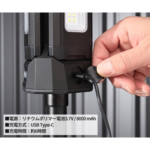 カワシマ盛工 自在3灯式LEDライト ギドライト ZA-GL2000_13