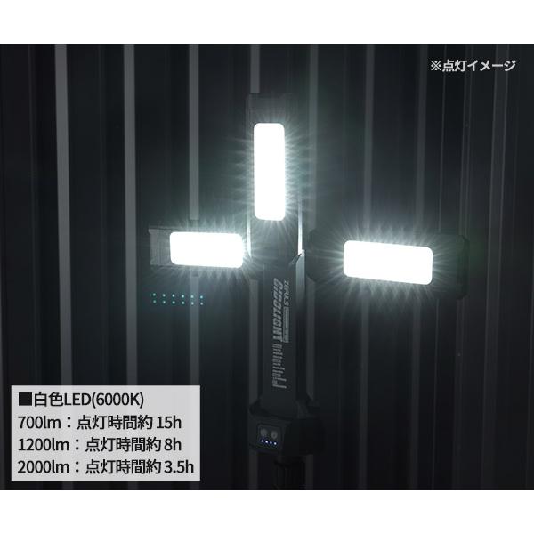 カワシマ盛工 自在3灯式LEDライト ギドライト ZA-GL2000_3