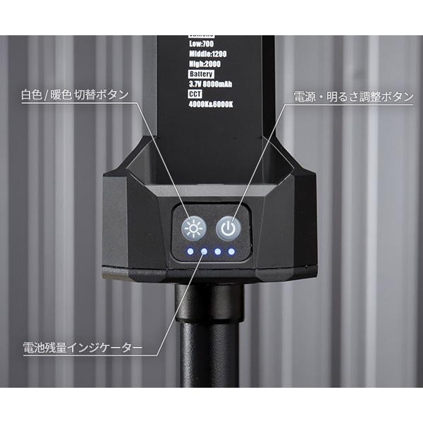 カワシマ盛工 自在3灯式LEDライト ギドライト ZA-GL2000_7