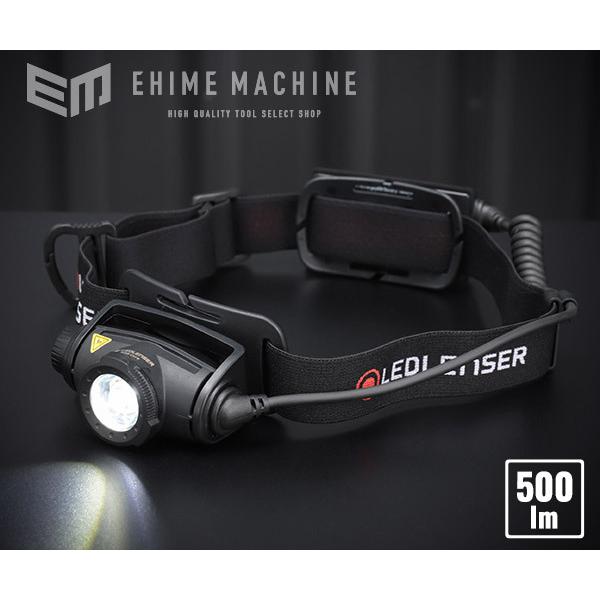 LEDLENSER LEDヘッドライト H5R Core 500lm レッドレンザー 502121｜ehimemachineyshop