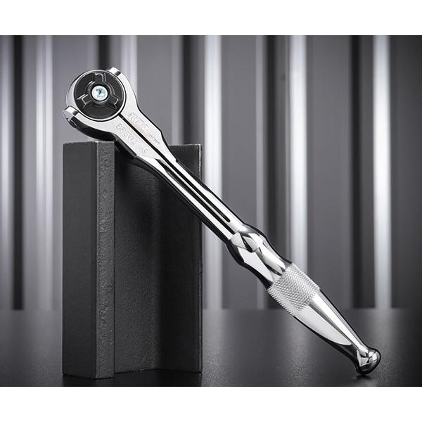 KTC BRSW3 9.5sq. スイベルラチェットハンドル コンパクトヘッド 送り角5° の商品画像