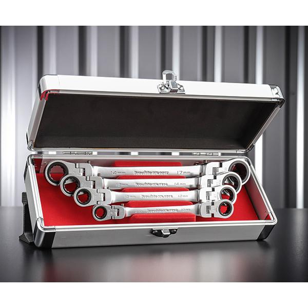 Pro-Auto プロオート ダブルフレックスロックギアレンチ 4本組セット DFL-4SB