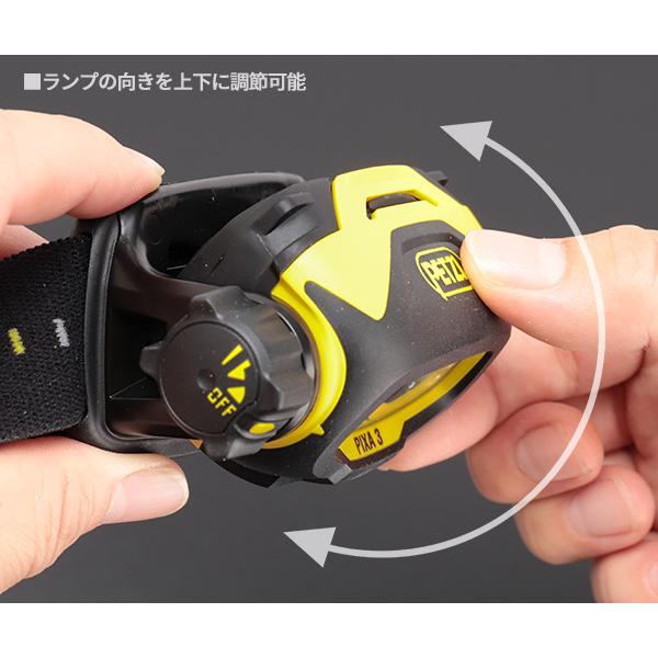 日本正規品 ペツル ピクサ3 ヘッドライト 100ルーメン (E78CHB 2)(3342540098497) PETZL