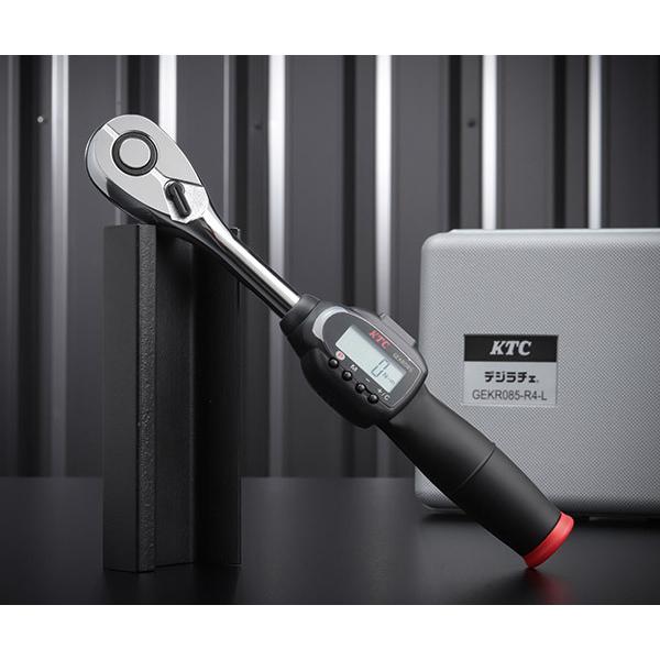 KTC GEKR085-R4-L 12.7sq.デジラチェ Type rechargeable（充電式）ラチェットタイプ ケース付き