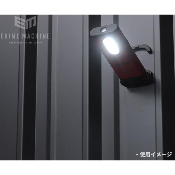 ジェントス GZ-122 GANZ ガンツ 小型 LEDワークライト 550lm ハンディワークライト gz-122｜ehimemachineyshop｜10