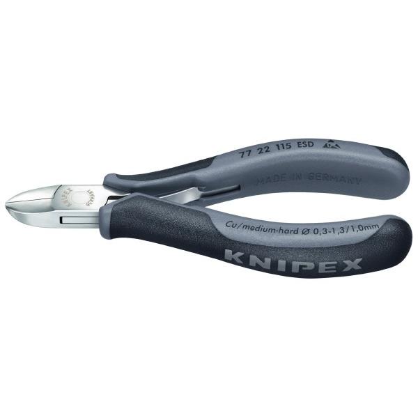 【人気商品】KNIPEX クニペックス 傘状切断 エレクトロニクス 電工ニッパー 電工ニッパー KNIPEX(クニペックス) エレクトロニクスニッパー 【通販